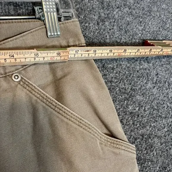 Columbia Pants‎ Mens 36 Beige Chino Cargo Carpenter Utility Chino Pants Outdoors - Picture 5 of 15